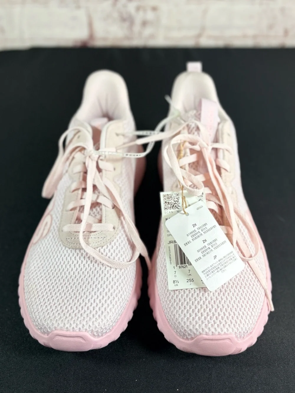 adidas Kids Pink Mesh Lightweight Sneakers
